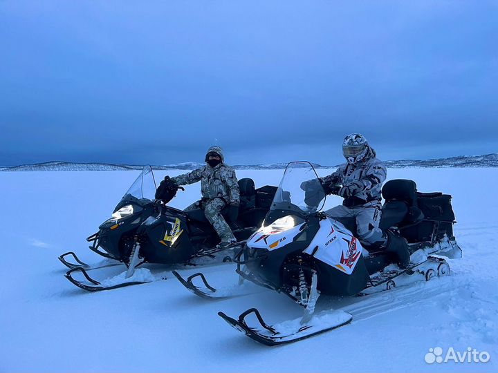 Зимняя рыбалка с гидом