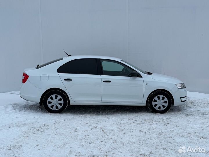 Skoda Rapid 1.6 МТ, 2016, 128 000 км