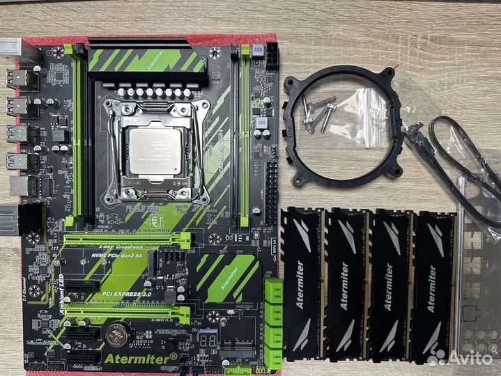 Связка X99 28 потоков 64 Гб