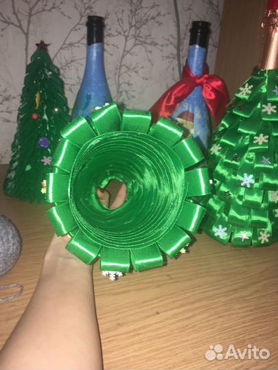 Нарядные чехлы на бутылки