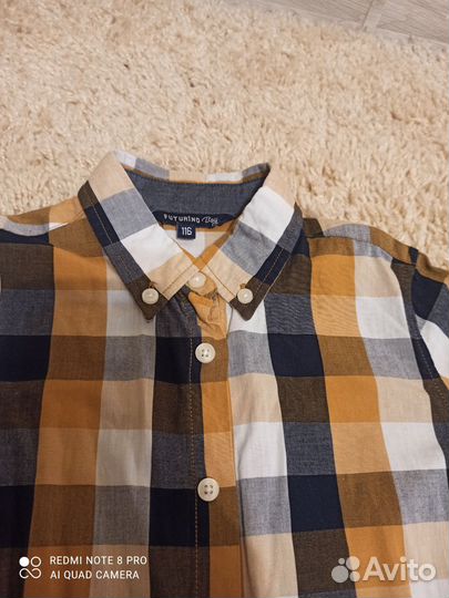 Рубашка на мальчика 116 см