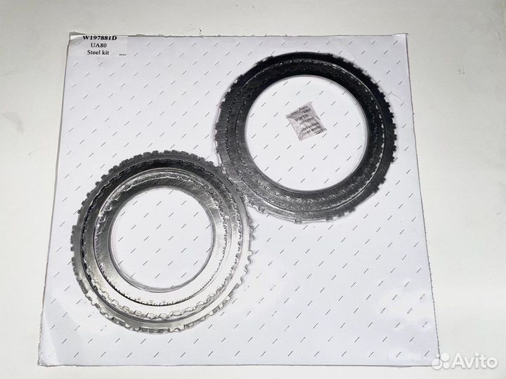 Комплект стальных дисков АКПП UA80