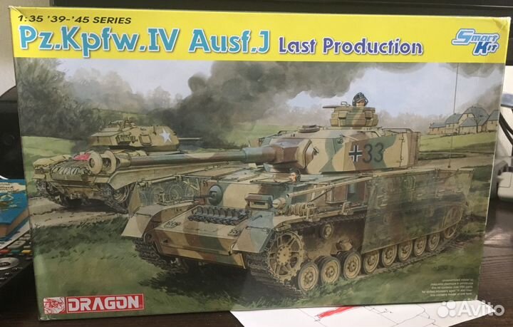 Модель dragon 6575 1/35 Pz.Kpfw.IV Ausf.J Last Pro