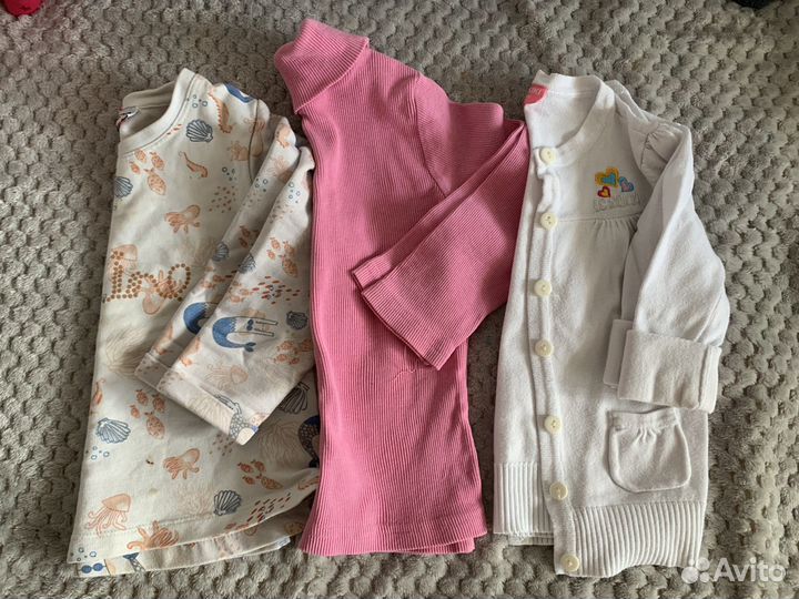 Пакет вещей на девочку