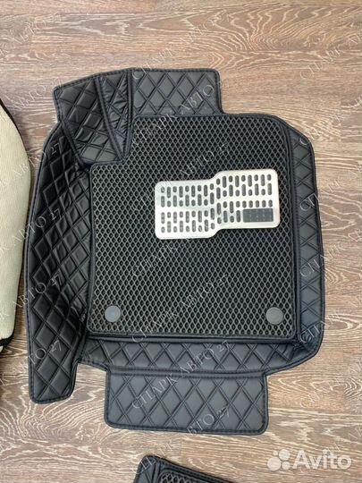 Коврики в салон 3D эко кожа с EVA Prius 50 2015+