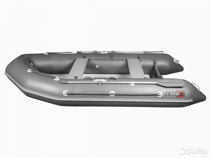 Лодка пвх X-river Rocky 375 ндвд Риб Новые