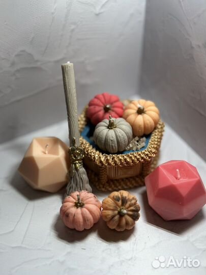 Ароматическая свеча ручной работы