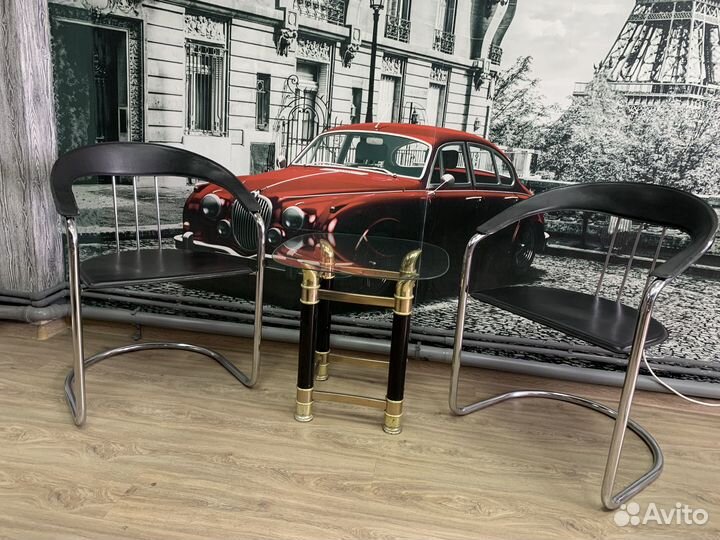 Кресло кожаное 2 шт