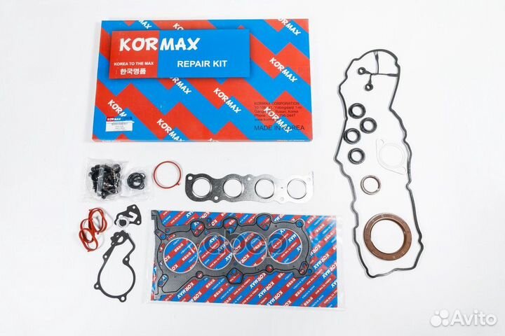 Ремкомплект двигателя KHA036 kormax