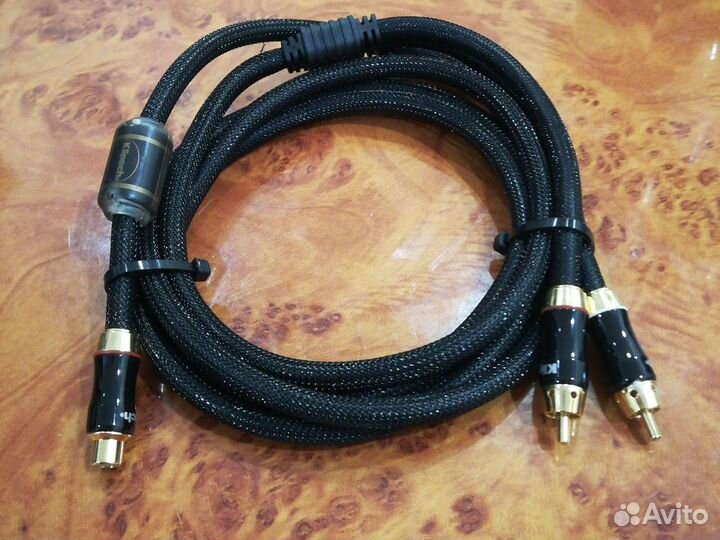 Yразветв 2м подкл Саб Klipsch 1rca/мама-2rca/папа