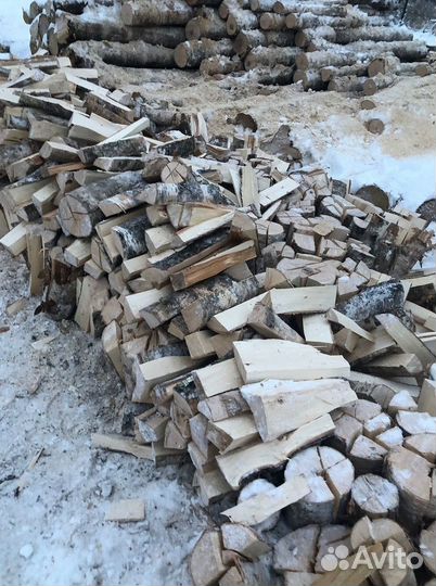 Дрова колотые ольха