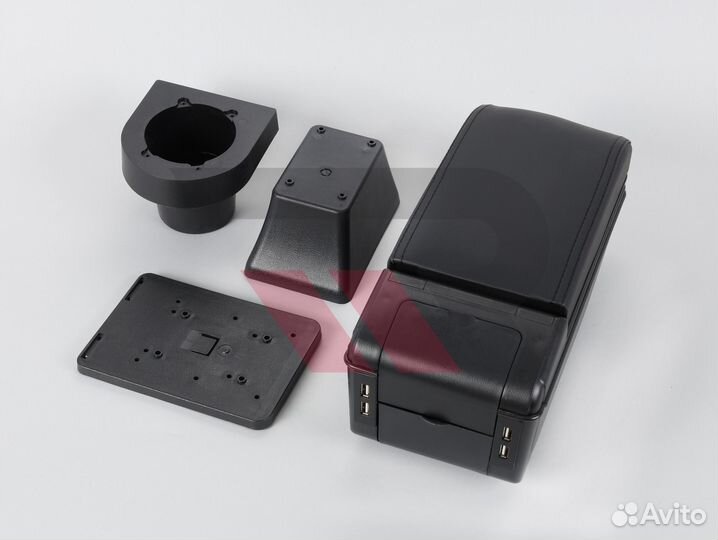 Бардачок подлокотник Toyota Aqua Тип 1 с USB