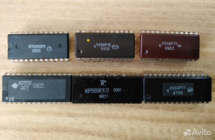 Микросхемы коммутаторов, памяти и др. См. описание