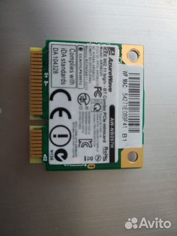 Модуль BT WF /b/g/n AW-NB097 для ноутбука