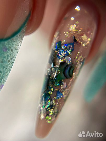 Маникюр, наращивание ногтей, крейзи маникюр