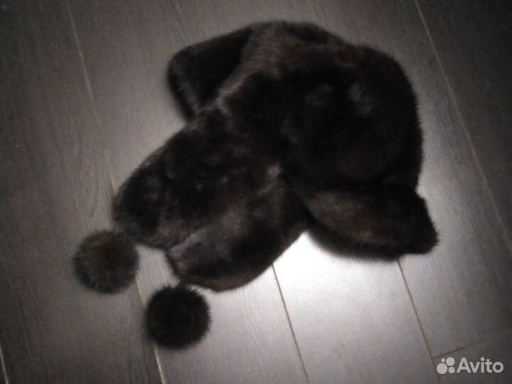 Шапка норковая 56