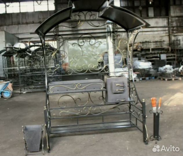 Мангал беседка