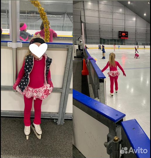 Костюм (платье) для фигурного катания 104-110