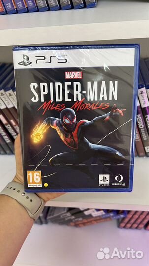 Диск SpiderMan miles morales ps5 ultimate