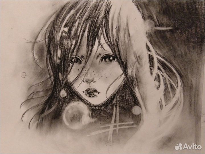 Учебные рисунки: Наброски А4. Графика и живопись