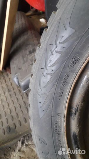 195/60 R15 Nokian Tyres Nordman 7 Зима Штампованны