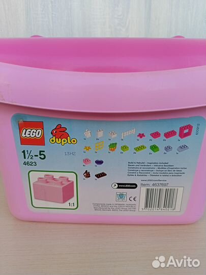 Lego Duplo 4623 домик кроликов в коробке