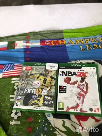 Продам fifa 17 и nba 21 диски не царапины