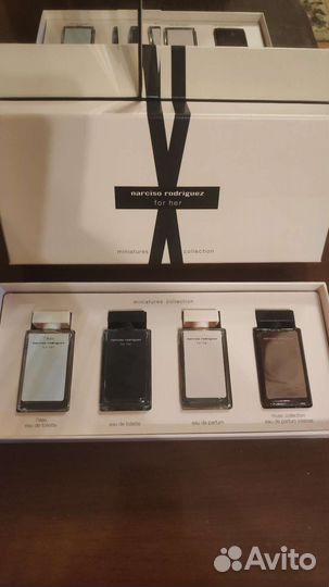 Набор миниатюр парфюма narciso rodrigues