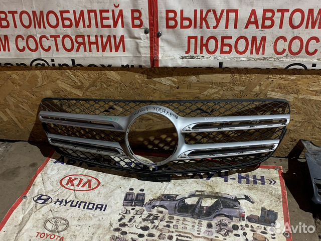 Решетка радиатора Mercedes GLE W166
