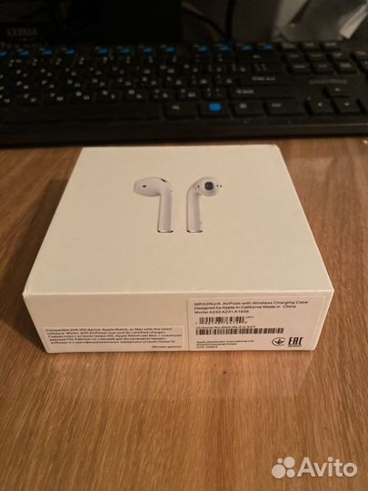 Наушники AirPods 2