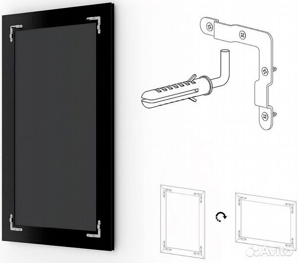 Зеркало Evoform Exclusive 105х75 BY 1292 с фацето