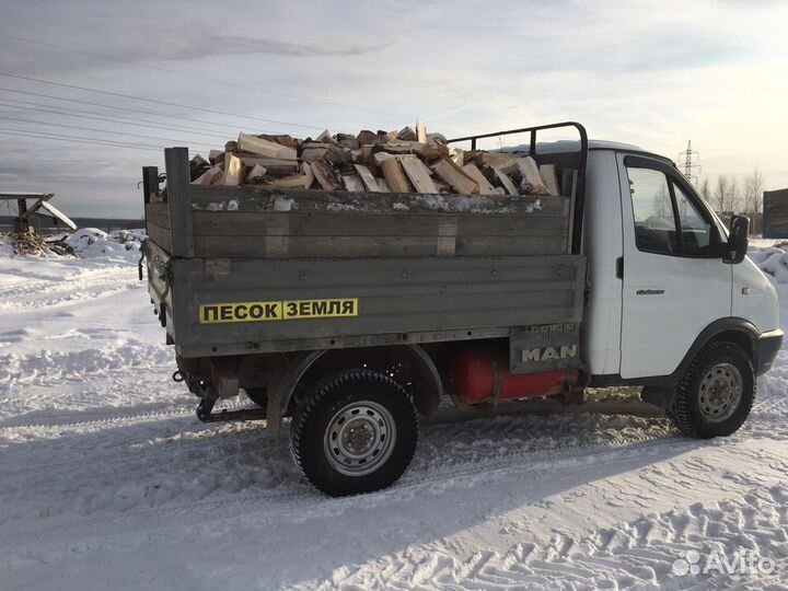 Дрова береза колотые
