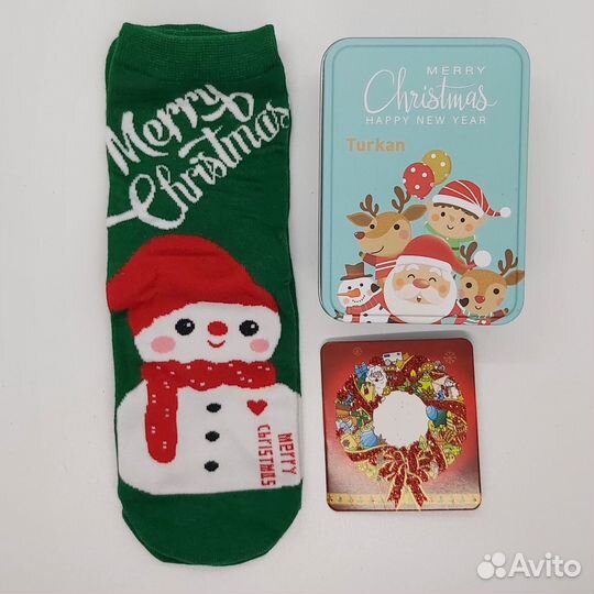 Носки новогодние