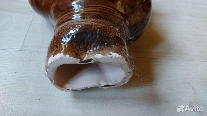 Статуэтка медведь керамика СССР винтаж