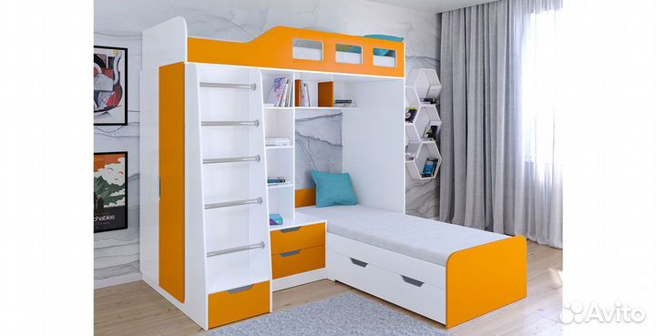 Кровать двухъярусная «Астра 4»