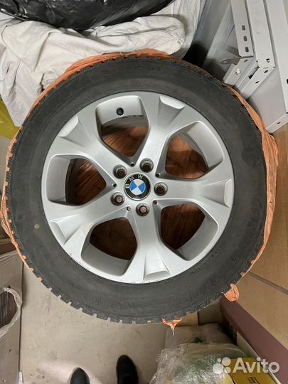 Зимние шипованные колеса BMW в сборе диски ориг