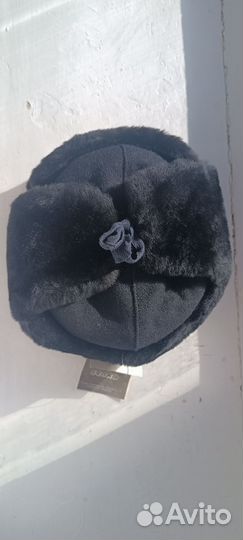 Военная ретро зимняя шапка ушанка Белка. Мех. 60