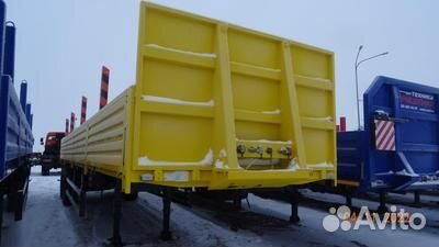 Полуприцеп бортовой ТЗА 588521-02410, 2023