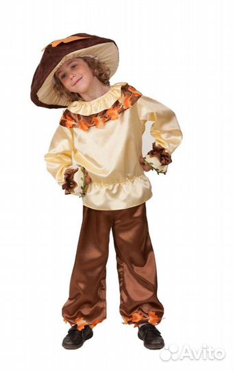 Костюм гриба, кузнечика, русский