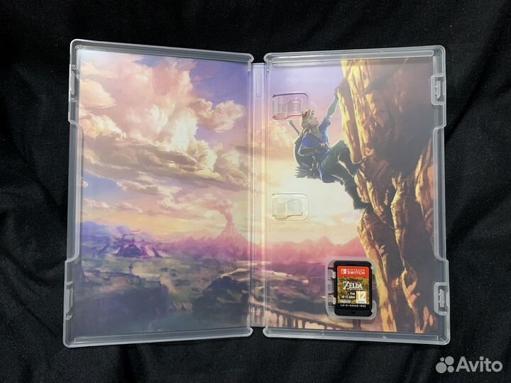 Игра Zelda: breath of the wild на нинтендо свитч