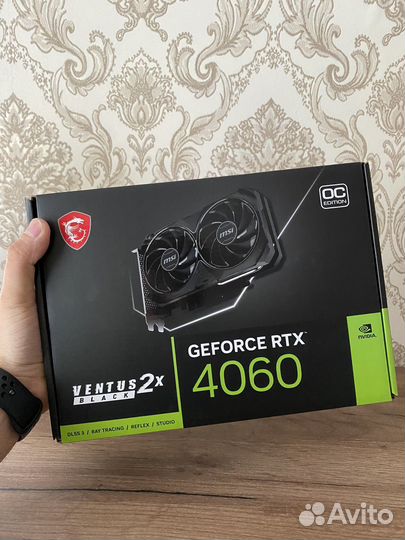 Видеокарта msi geforce rtx 4060