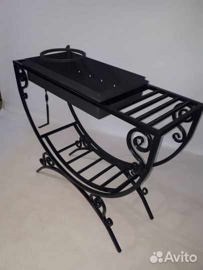 Мангал Кованный с кольцом для казана