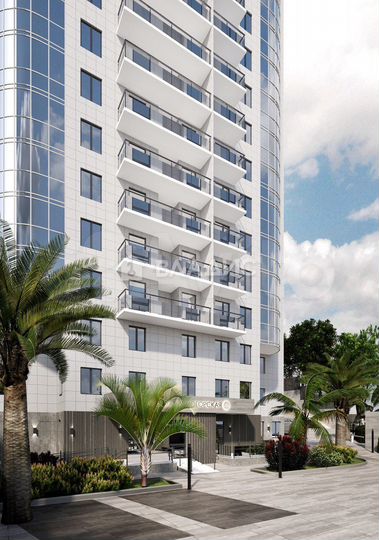 2-к. квартира, 48,4 м², 4/17 эт.