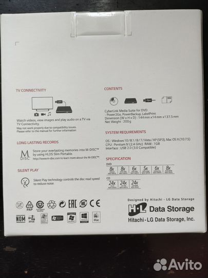 Оптический привод DVD-RW LG GP60NB60