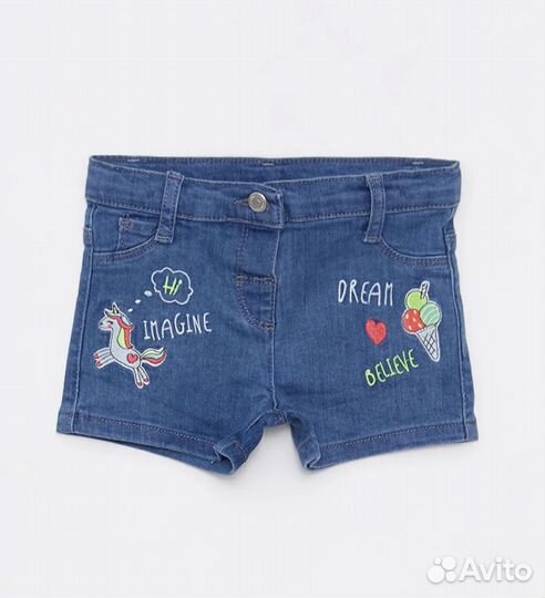 Новые джинсовые шорты для девочки LC Waikiki