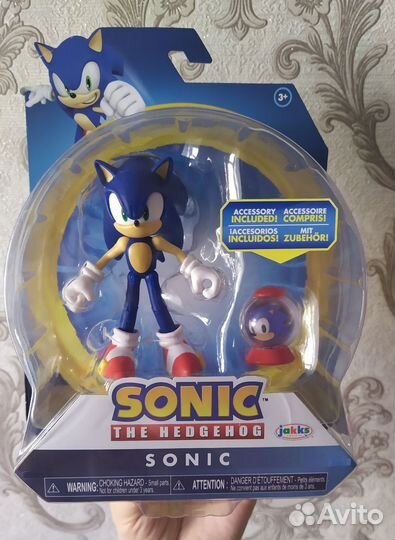 Ежик Соник Sonic The Hedgehog Jakks Pacific
