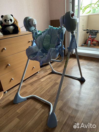 Детская электронная качелька