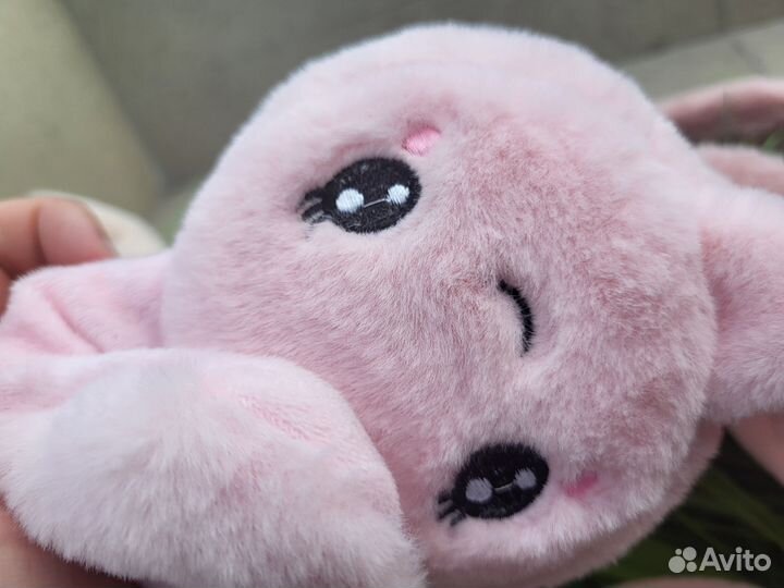 Наушники меховые, утепленные наушники для девочек