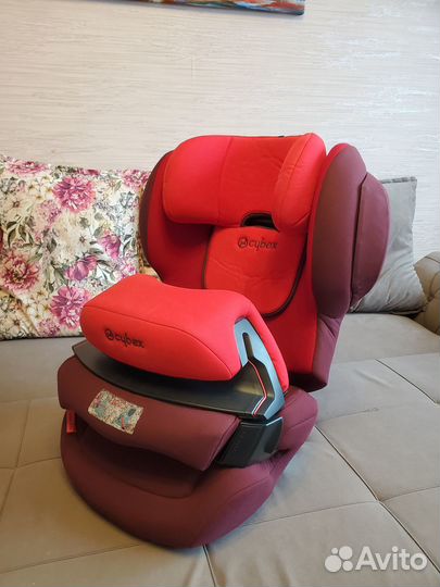 Автокресло Cybex Juno 2 Fix Rumba Red