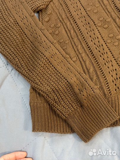Свитер женский коричневый 42 44